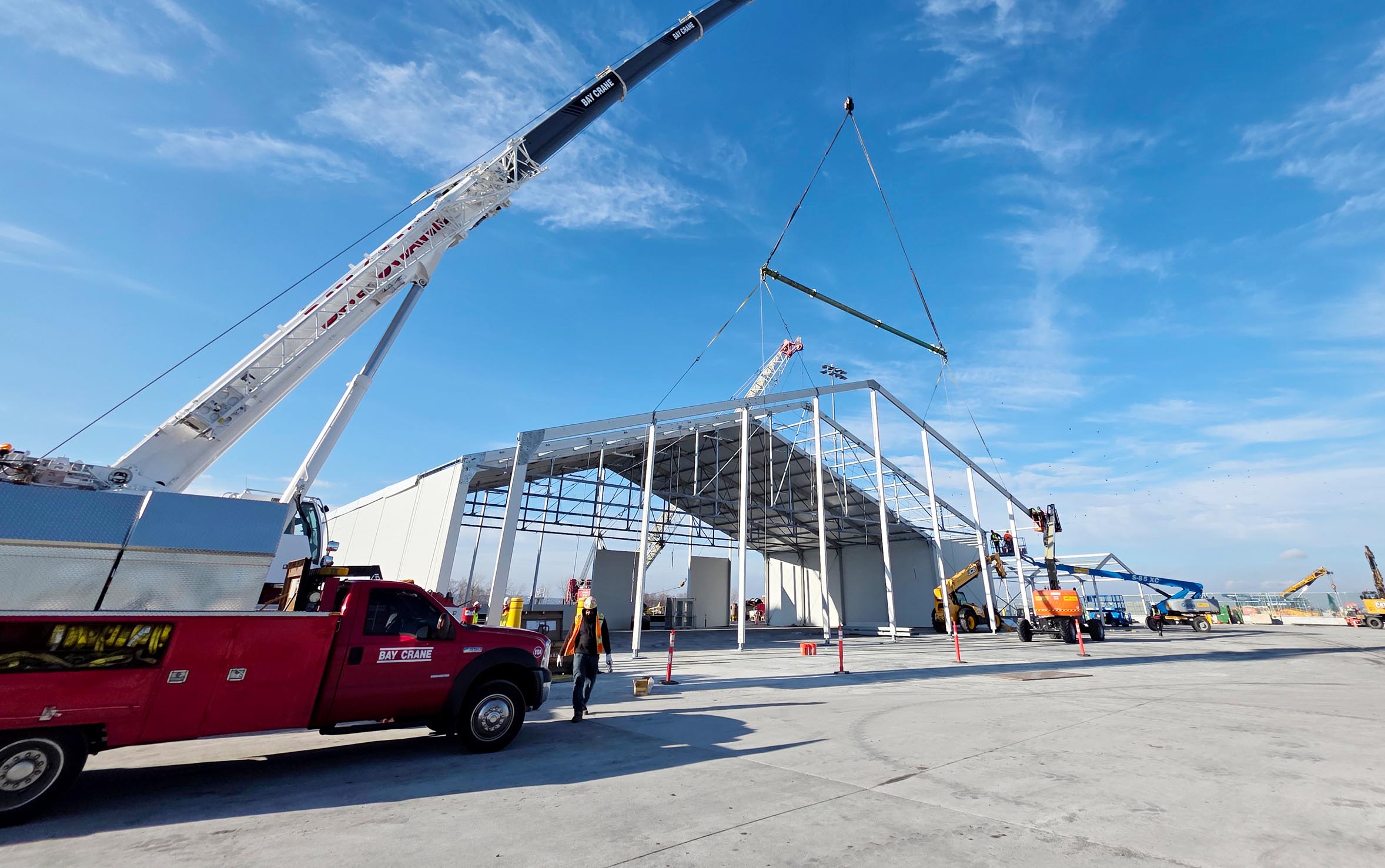 fabric structure construction
